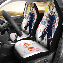 Load image into Gallery viewer, Vegeta Supper Saiyan Dragon Ball Z Red Car Seat Covers Anime Car Accessories Ci0821