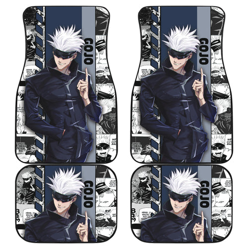Satoru Gojo Car Floor Mats Jujutsu Kaisen Custom For Fans Ci221222-10