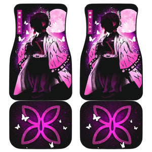 Demon Slayer Anime Car Floor Mats Demon Slayer Kochou Shinobu Car Accessories Fan Gift Ci011207