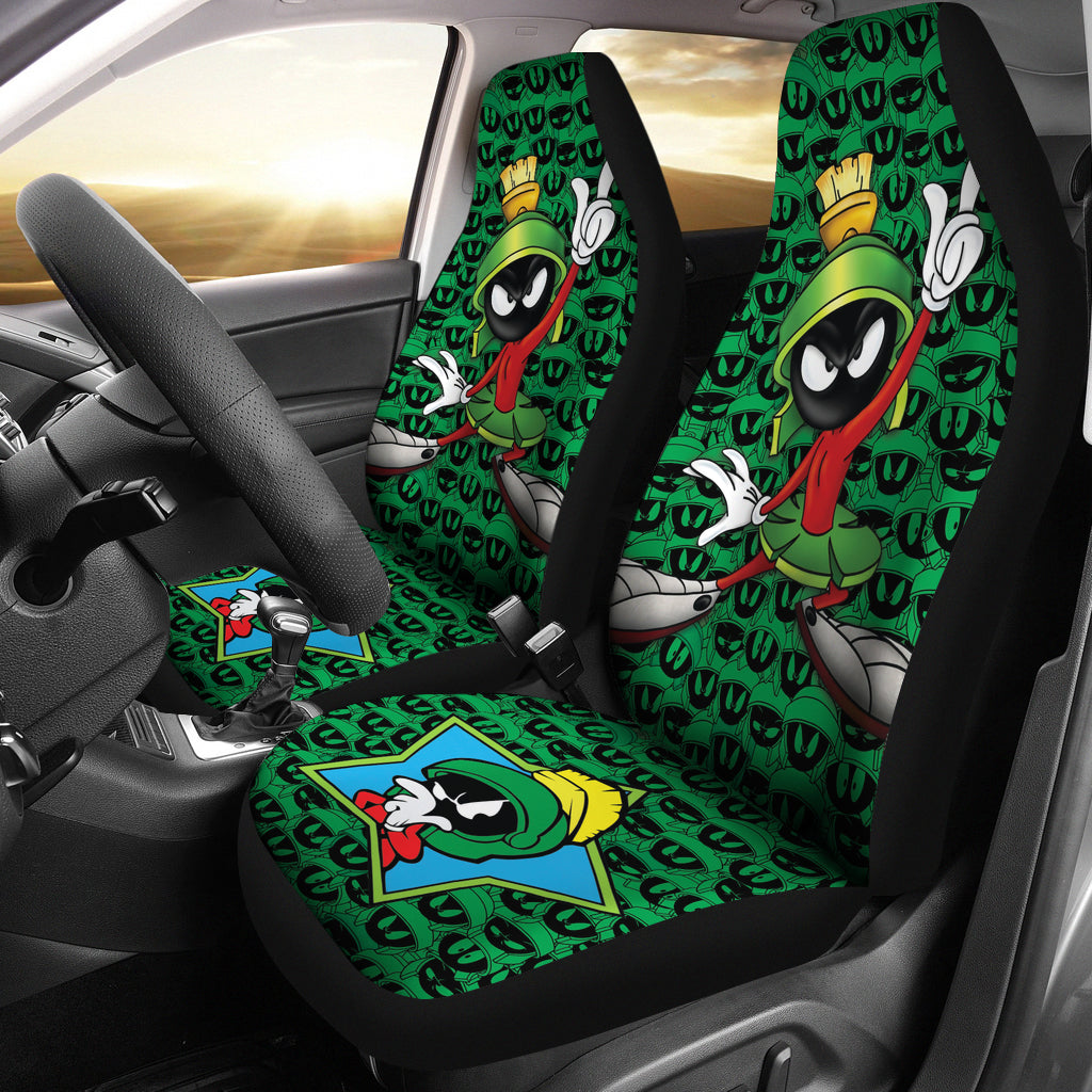 Marvin The Martian Car Seat Covers Custom For Fan Ci221118-01