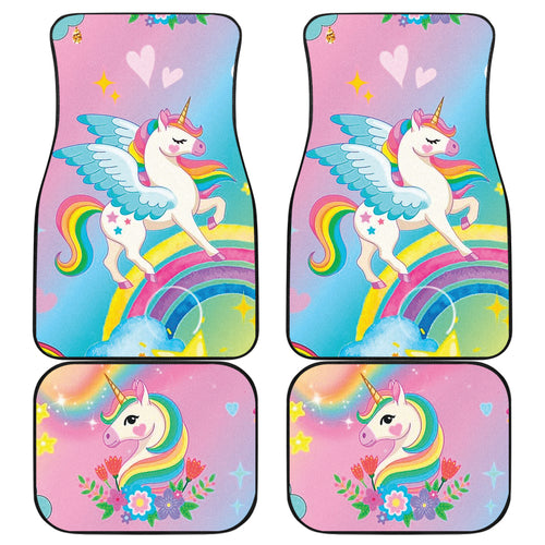 Unicorn Colorful Car Floor Mats Custom For Car Ci230131-10
