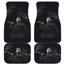 Load image into Gallery viewer, Horror Movie Car Floor Mats | Michael Myers No Emotion Black White Car Mats Ci090821