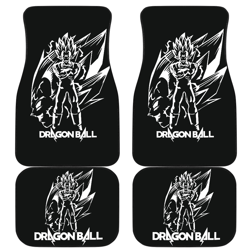 Vegeta Supreme Face Dragon Ball Car Floor Mats Anime Car Accessories Ci0819