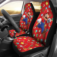 Load image into Gallery viewer, Super Mario Car Seat Covers Custom For Fans Ci221219-03