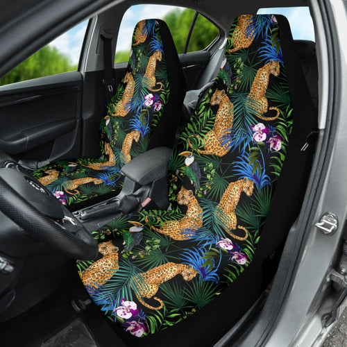 Leopard Wild Pattern Car Seat Covers Car Accessories Ci220519-06