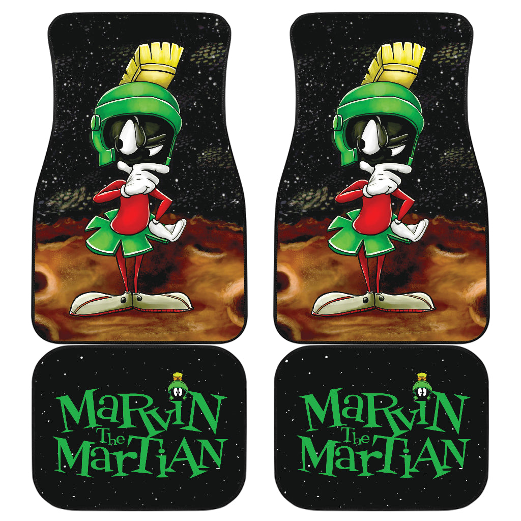 Marvin The Martian Car Floor Mats Custom For Fan Ci221121-01