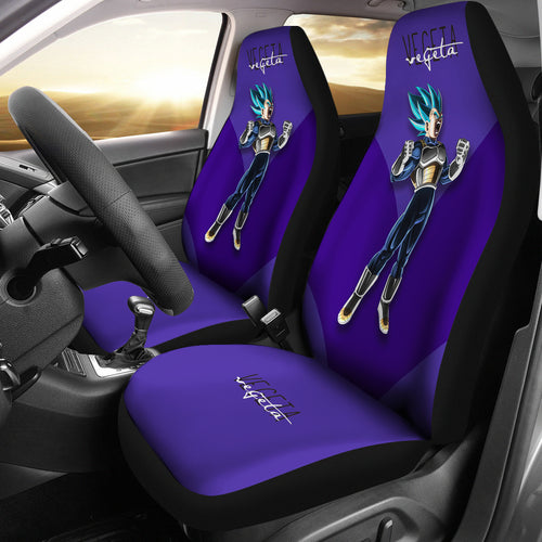 Vegeta Perple Dragon Ball Anime Red Car Seat Covers Unique Design Ci0813