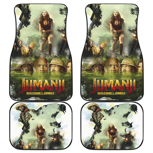 Jumanji Welcome To The Jungle Car Floor Mats Car Accessories Ci220706-03