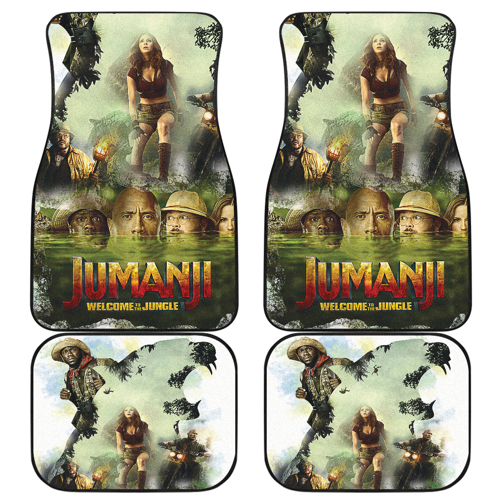 Jumanji Welcome To The Jungle Car Floor Mats Car Accessories Ci220706-03