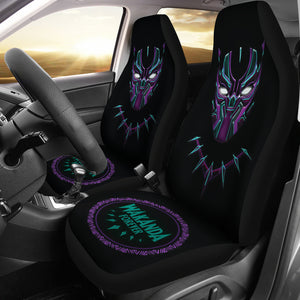 Black Panther Car Seat Covers Car Accessories Ci221103-04