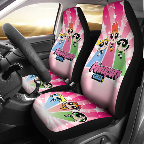 The Powerpuff Girls Car Seat Covers Car Accessories Ci221130-04