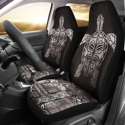 Hawaii Turtle Black Car Seat Covers Car Accessories Ci230202-05
