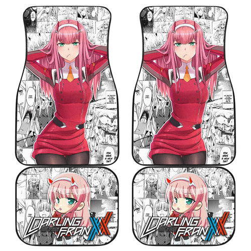 Darling In The Franxx Zero Two Car Floor Mats Car Accessories Ci180522-05