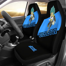 Load image into Gallery viewer, Vegeta Blue Dragon Ball Anime Red Car Seat Covers Unique Design Ci0813