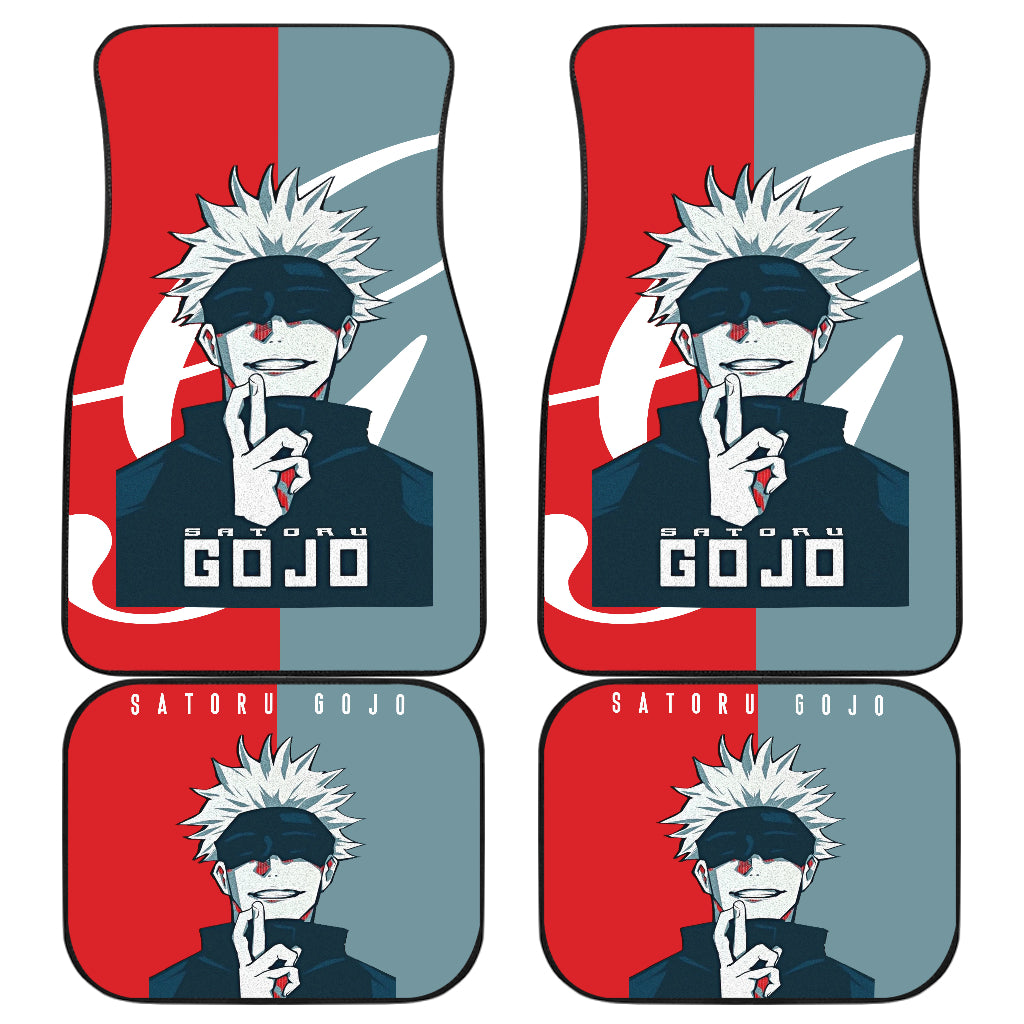 Satoru Gojo Spreme Jujutsu KaiSen Car Mats  Anime Mats For Car Ci0626