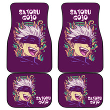 Load image into Gallery viewer, Smile Satoru Gojo Pink Jujutsu KaiSen Car Mats  Anime Mats Ci0625