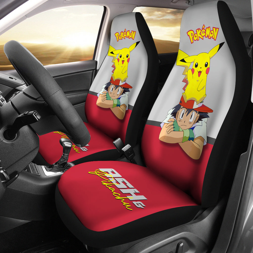 Pokemon Seat Covers Pokemon Anime Car Seat Covers Ci102905