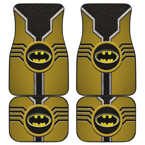 Bat Man Logo Car Floor Mats Custom For Fans Ci230112-01a