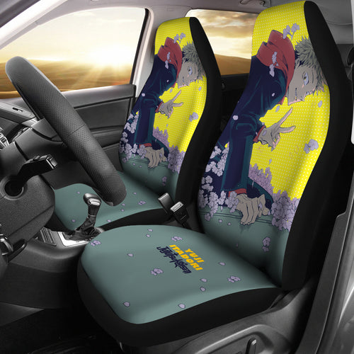 Yuji Itadori Flower Car Seat Covers Fan Jujutsu KaiSen Anime  Seat Covers Ci071004
