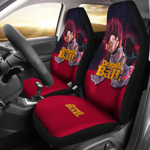 Load image into Gallery viewer, Vegeta Angry Dragon Ball Anime Yellow Car Seat Covers Unique Design Ci0814