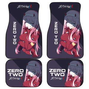 Zero Two DJ Anime Car Floor Mats Fan Gift Ci0716