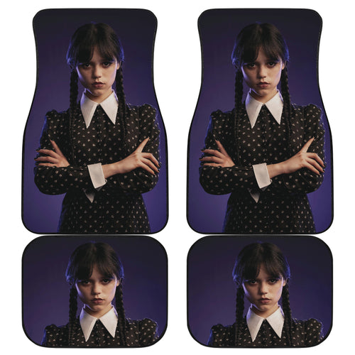 Wednesday Car Floor Mats Custom For Fans Ci221215-01