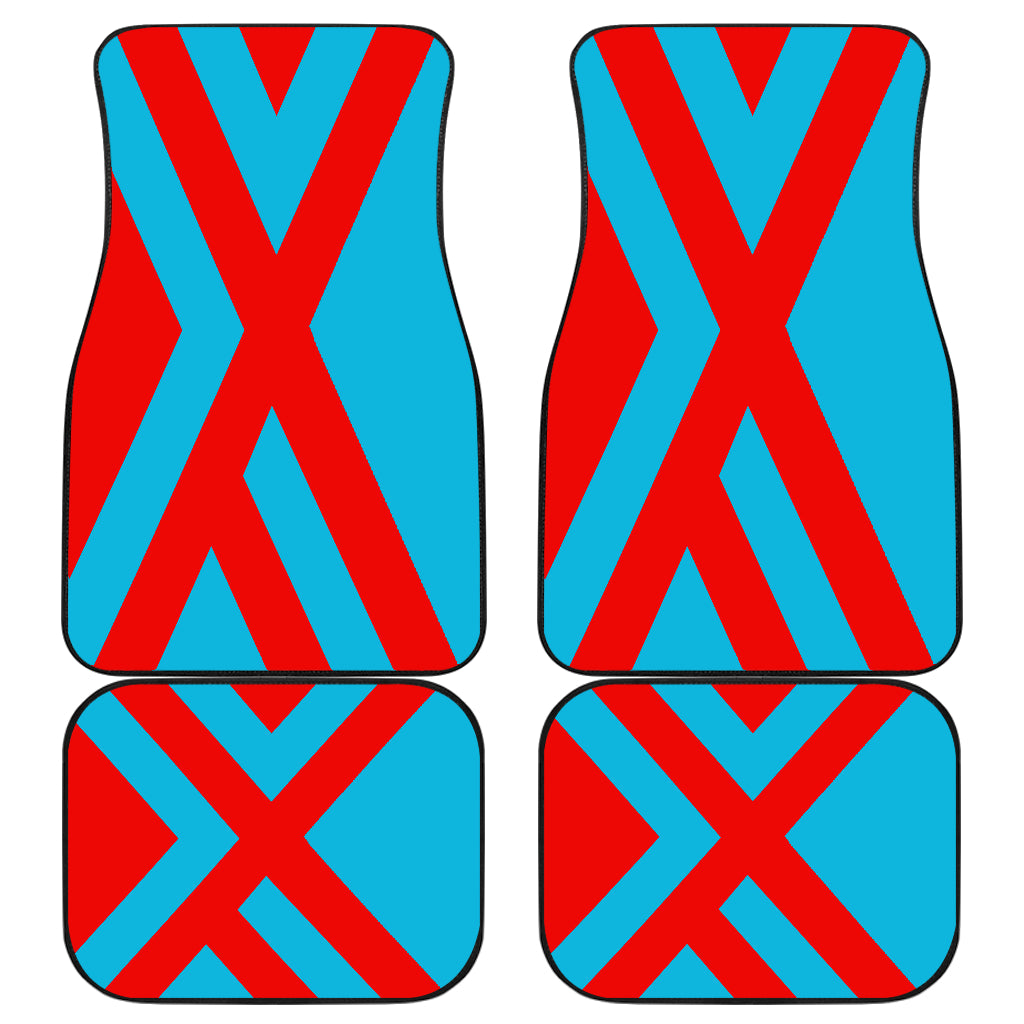 Zero Two  Anime Car Floor Mats Fan Gift Ci0715