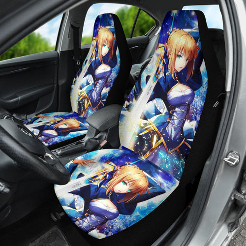 Saber Fate Stay Night Car Seat Covers Car Accessories Ci220429-06