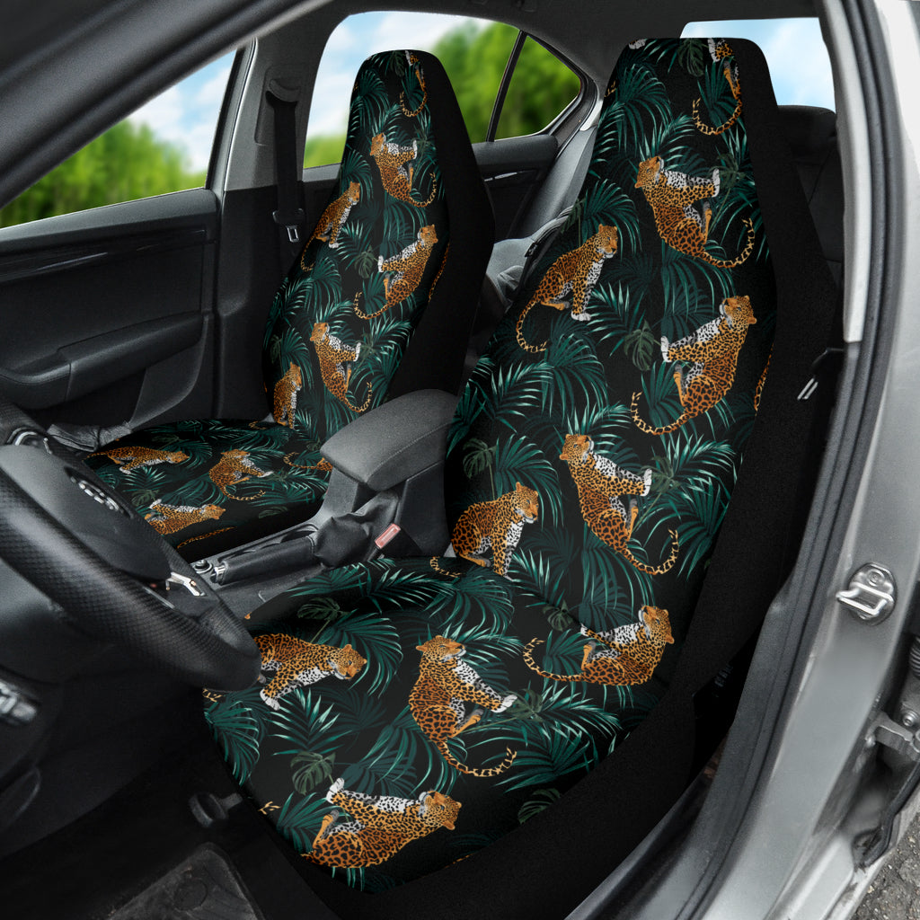 Leopard Skin Wild Pattern Car Seat Covers Car Accessories Ci220519-04