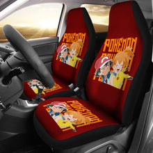 Load image into Gallery viewer, Anime Misty Pikachu Ash Pokemon Car Seat Covers Pokemon Car Accessorries Ci111204