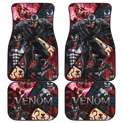 Venom Car Floor Mats Custom For Fans Ci221223-08