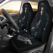 Load image into Gallery viewer, Jon Snow Car Seat Covers  Game Of Thrones Car Accessories Ci221019-04