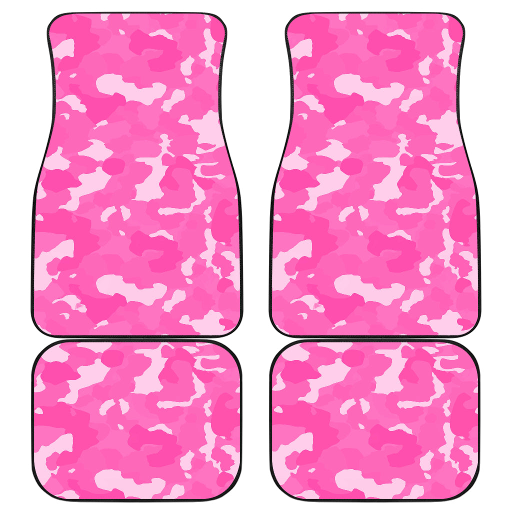 Pink Camouflage Floor Mats
