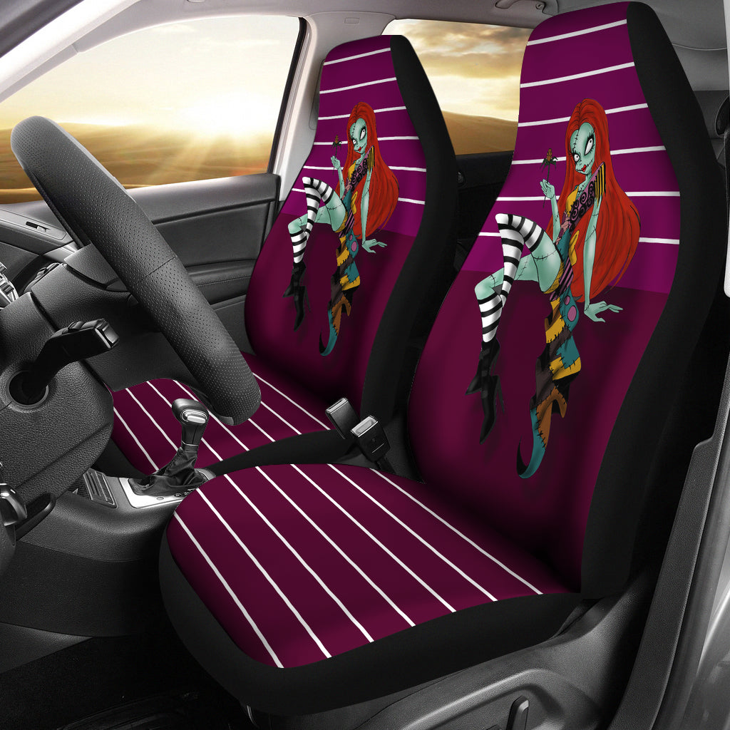 Nightmare Before Christmas Cartoon Car Seat Covers - Naughty Sexy Sally Fanart Seat Covers Ci101404