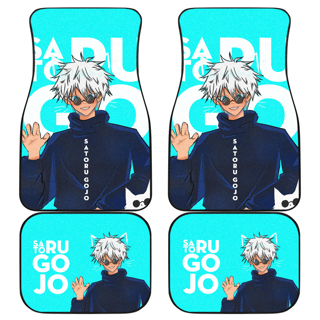 Satoru Gojo Jujutsu KaiSen EDM Car Mats Anime Car Mats Ci0623