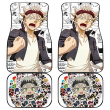 Load image into Gallery viewer, Black Clover Car Floor Mats Asta Black Clover Car Accessories Fan Gift Ci122206