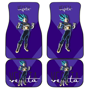 Vegeta Power Dragon Ball Anime Car Floor Mats Ci0813