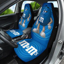 Load image into Gallery viewer, M&amp;M Blue Chocolate Fantasy Car Seat Covers Car Accessories Ci220517-04