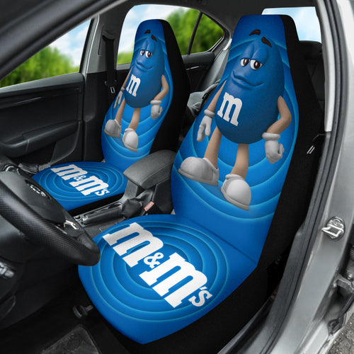 M&M Blue Chocolate Fantasy Car Seat Covers Car Accessories Ci220517-04
