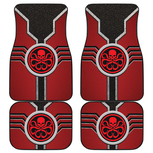 Hail Hydra Logo Car Floor Mats Custom For Fans Ci230112-10a