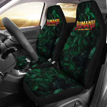 Load image into Gallery viewer, Jumanji Logo Jungle Leaves Car Seat Covers Car Accessories Ci220712-07