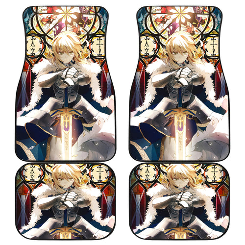 Saber Fate Stay Night Car Floor Mats Car Accessories Ci220505-04