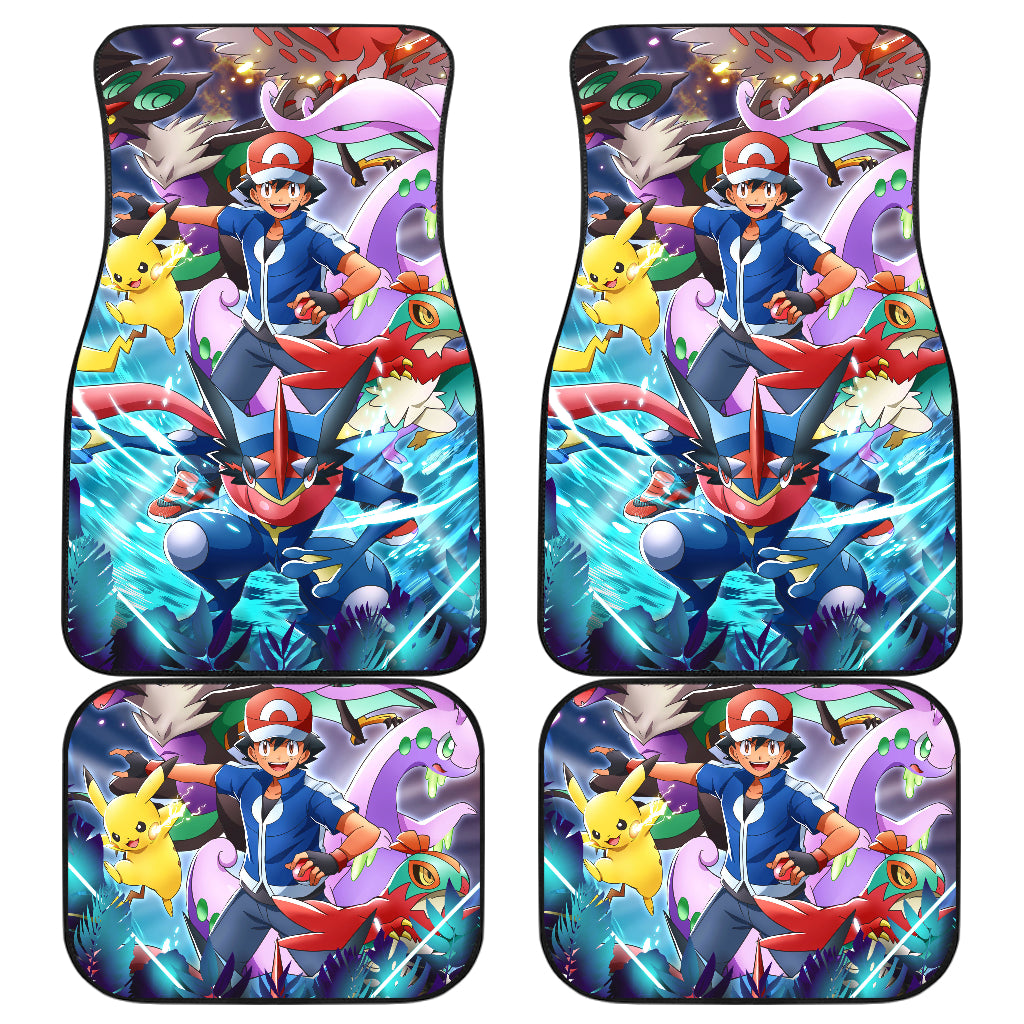 Pokemon Pattern Car Floor Mats Anime Car Accessories Ci102804