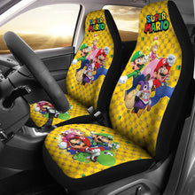 Load image into Gallery viewer, Super Mario Car Seat Covers Custom For Fans Ci221216-09