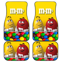 Load image into Gallery viewer, M&amp;M Chocolate Funny Car Floor Mats Car Accessories Ci220506-07