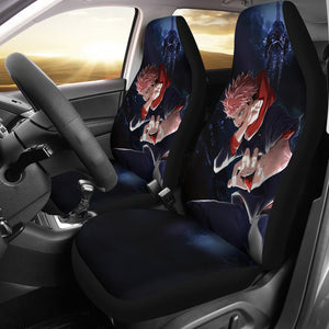 Yuji Itadori Car Seat Covers Fan Art Jujutsu KaiSen Anime Seat Covers Ci0609