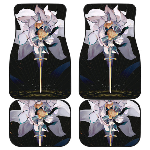 Saber Fate Stay Night Car Floor Mats Car Accessories Ci220505-01