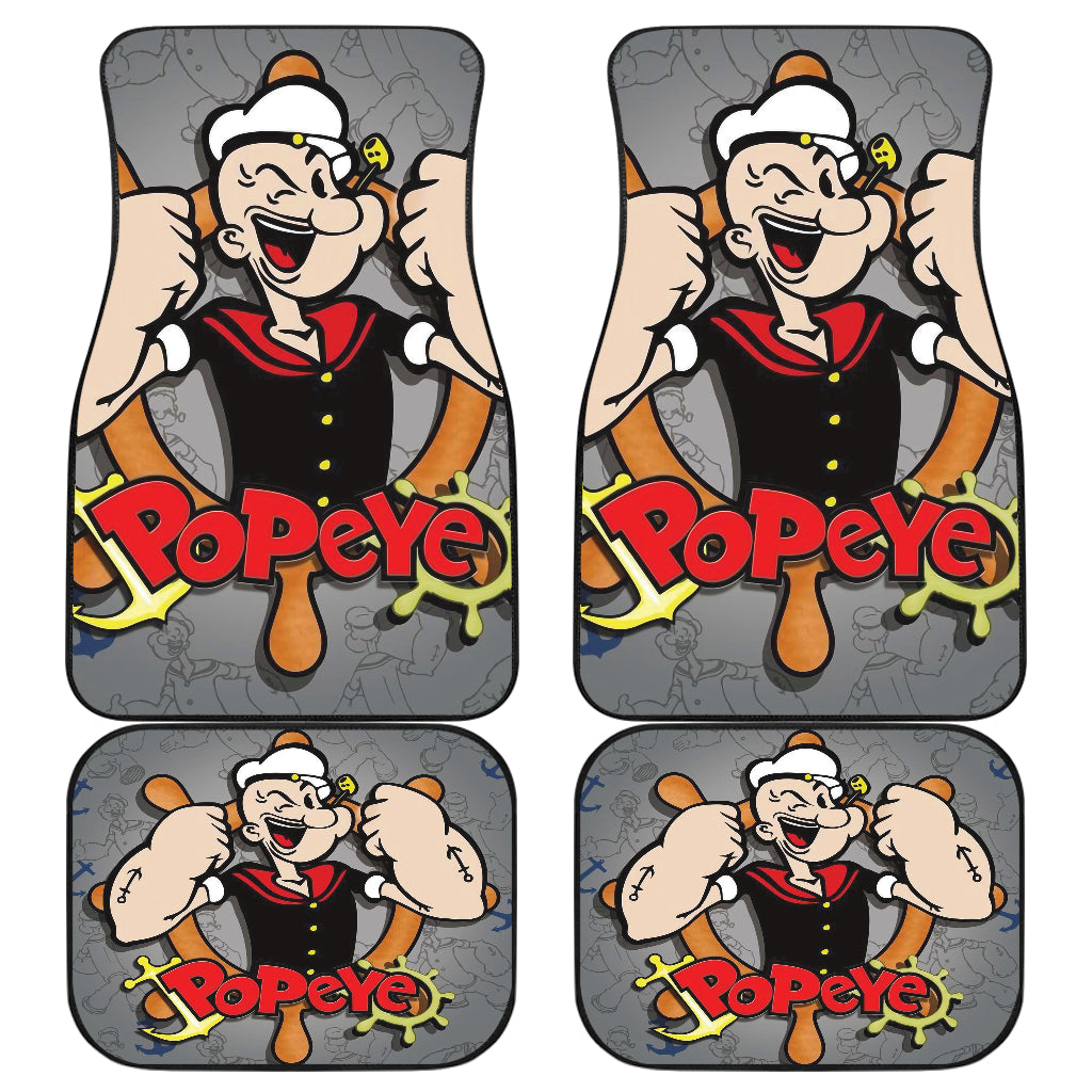 Popeye Car Floor Mats Car Accessories Ci221110-02