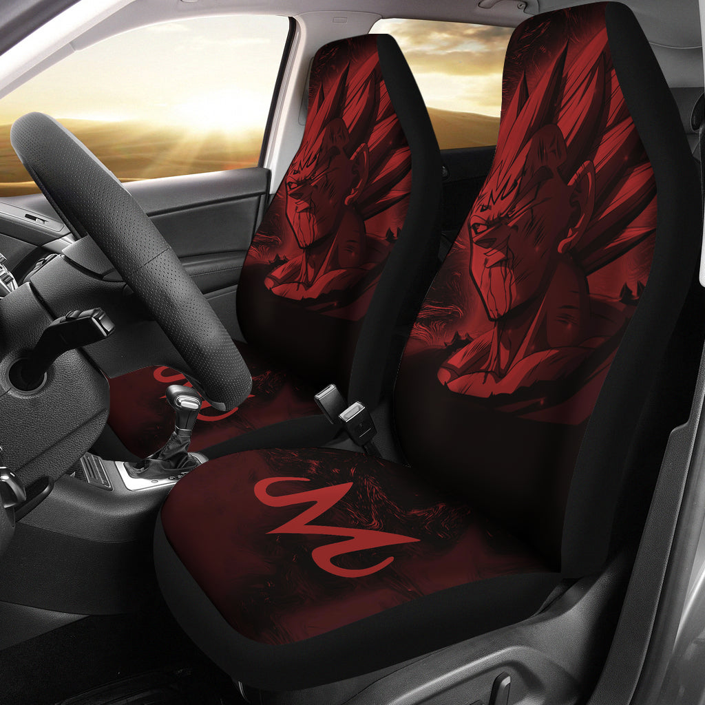 Vegeta Supreme Red Dragon Ball Anime Car Seat Covers Unique Design Ci0818