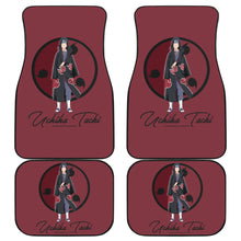 Load image into Gallery viewer, Itachi Akatsuki Black Car Floor Mats Akatsuki Anime Car Accessorries Ci102102